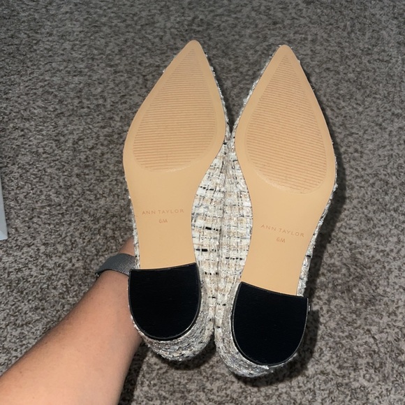 ANN TAYLOR Tweed Mid Block Heel - Picture 5 of 5